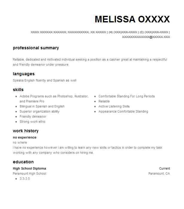 Sample Resume for Non Experienced Applicant Sample Resume for Non Experienced Applicant Talktomartyb