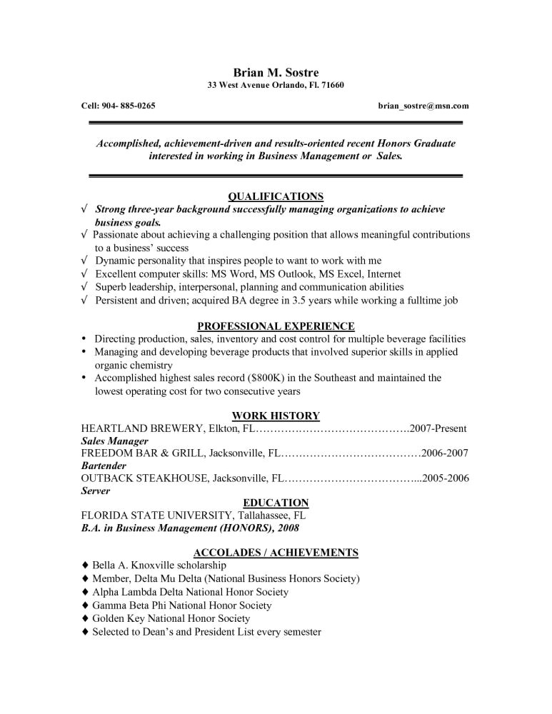 Sample Resume for Recent College Graduate with No Experience Resume Examples for Recent College Graduates Best Resume