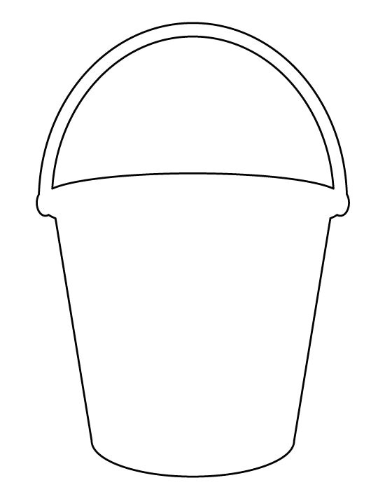 Sand Bucket Template Williamson ga us