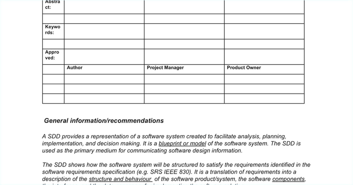 Sdd Template Ieee Sdd Template Ieee Hondaarti org | williamson-ga.us