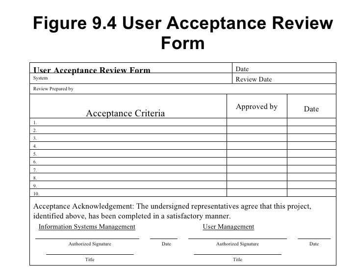 Sign Off Template for Testing User Acceptance Testing Sign Off Template Resume Cover