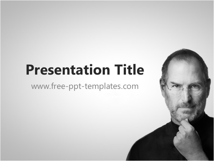 Steve Jobs Powerpoint Template Steve Jobs Ppt Template