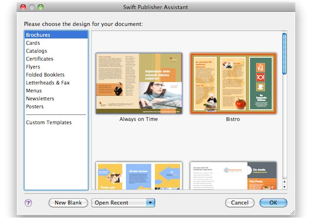 Swift Publisher Templates Swift Publisher Impaginazione E Desktop Publishing Con