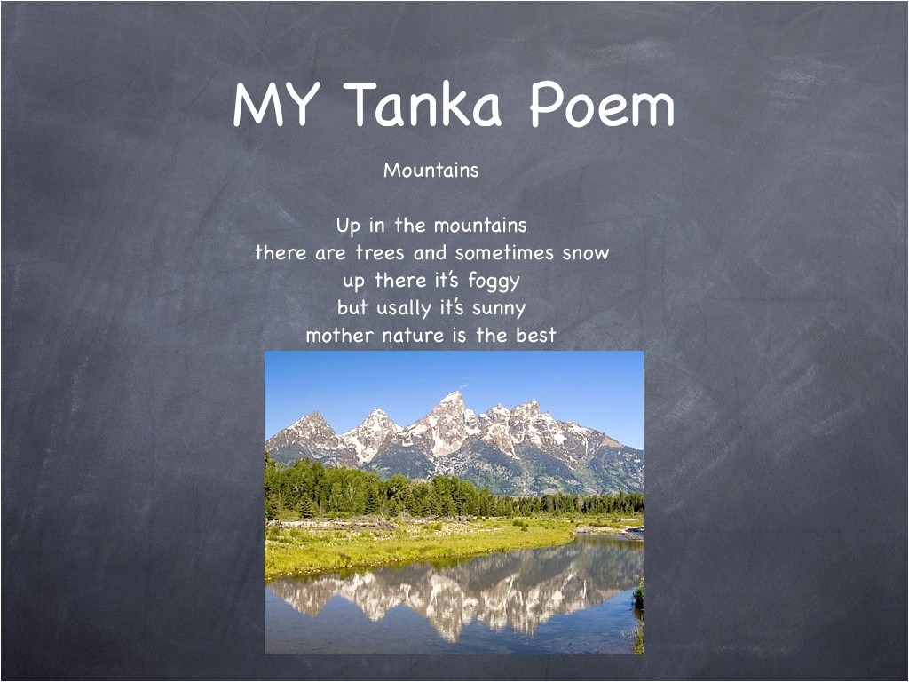 Tanka Poem Template Tanka Poems