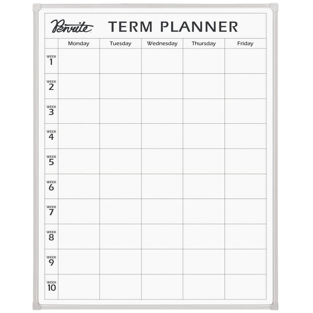 Term Calendar Template Penrite Term Planner Officeworks