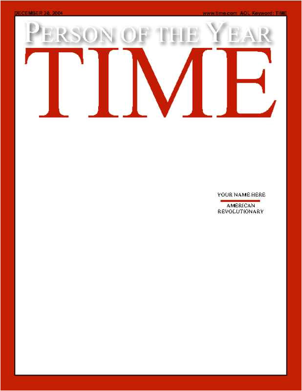 Time Magazine Person Of the Year Cover Template Time Magazine Template Sadamatsu Hp
