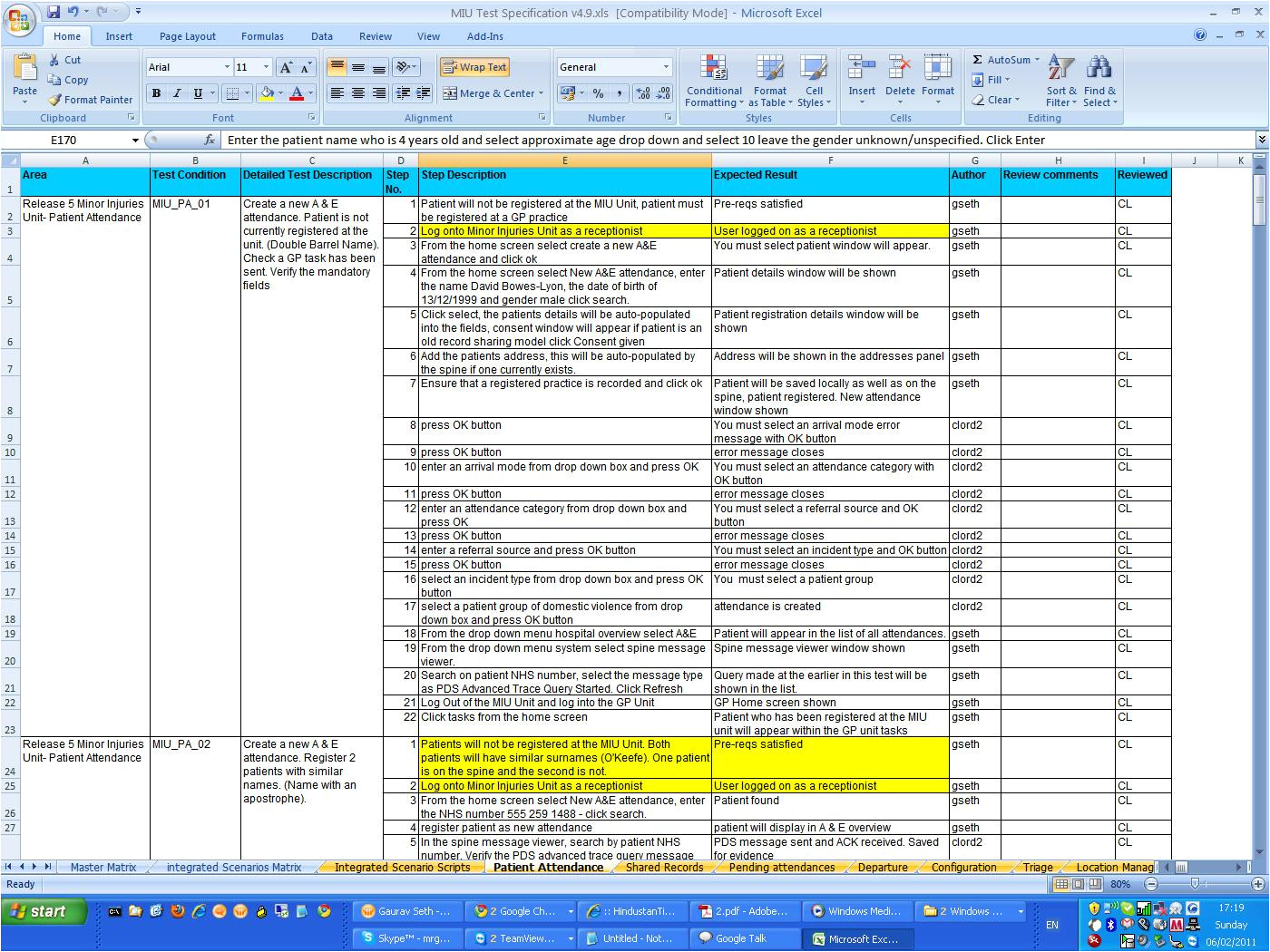 Uat Scenarios Template williamson ga us