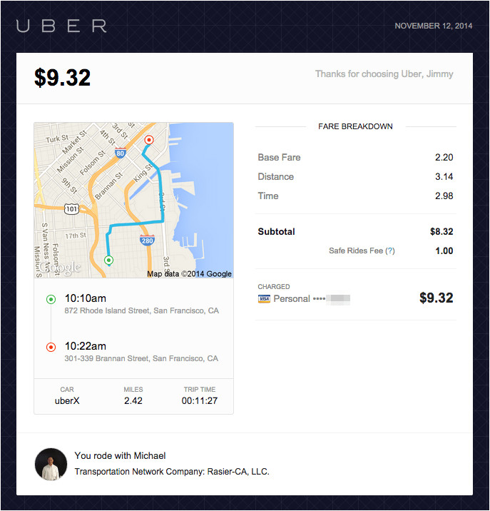 Uber Receipt Template How to Get An Uber Receipt Step by Step Instructions