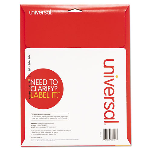 Universal Laser Printer Labels Template Unv80101 Universal Laser Printer Permanent Labels Zuma
