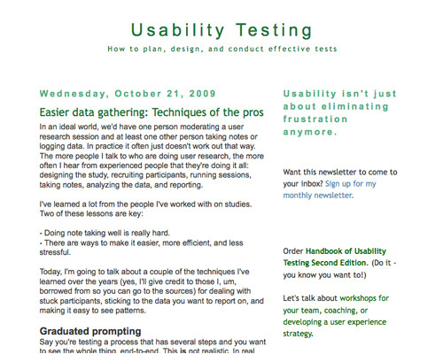Usability Study Template Usability Testing toolkit Resources Articles and