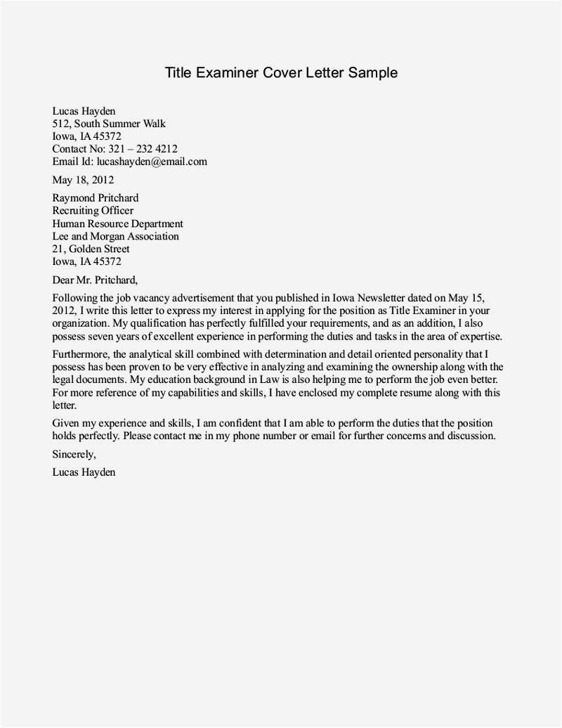 What is Cover Letter Title Cover Letter Title Examples Resume Template Cover Letter