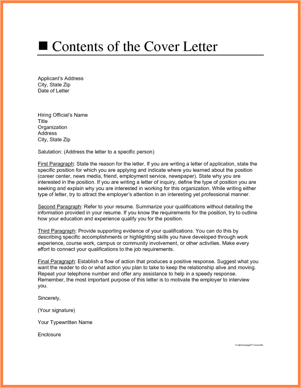 Who Do You Direct A Cover Letter to 5 Cover Letter Address Marital Settlements Information