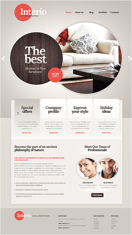 WordPress Splash Page Template Great Collection Of Website Templates Using Circles Entheos