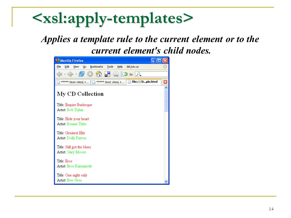 Xsl Apply Templates Extensible Stylesheet Language Ppt Download