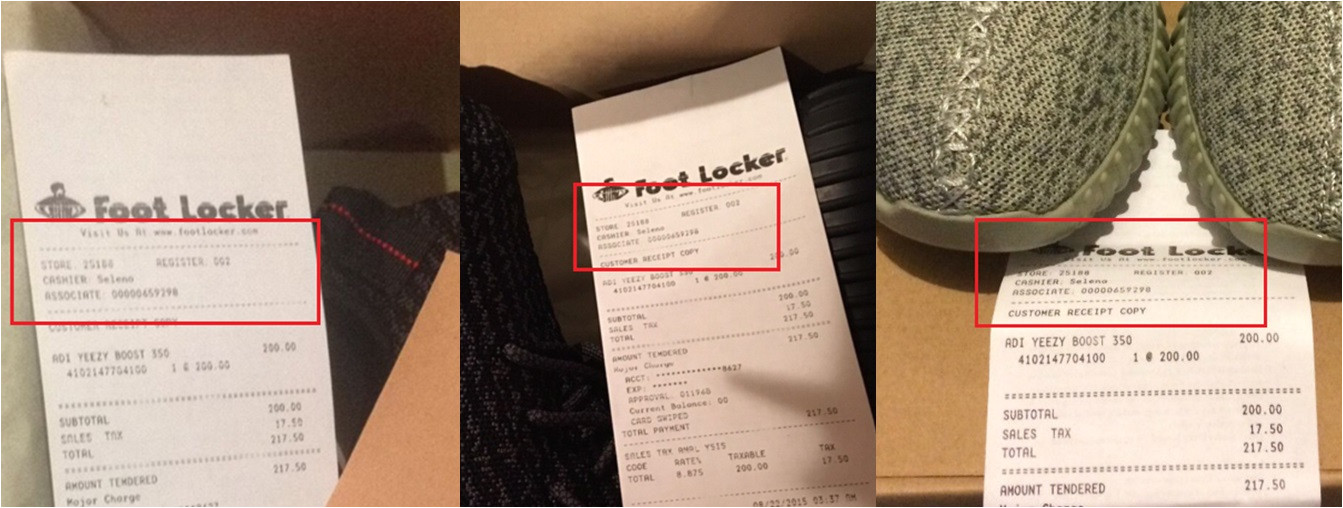 Yeezy Receipt Template Williamson ga us