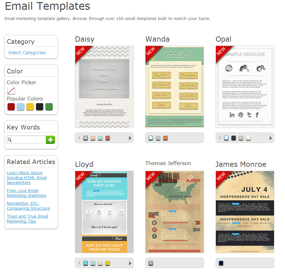 Aweber Email Templates Aweber Review Email Marketing Service Reviews