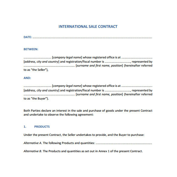 Basic Contract Template Sample Basic Contract Template 18 Free Sample Example