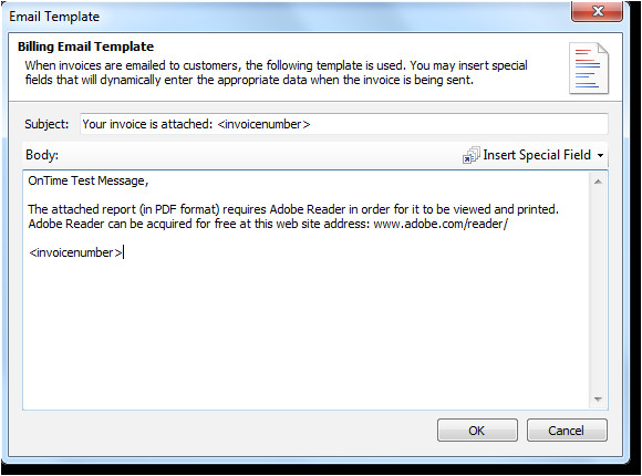 Billing Email Template Ontime 360 Blog Customizing the Billing Email Template