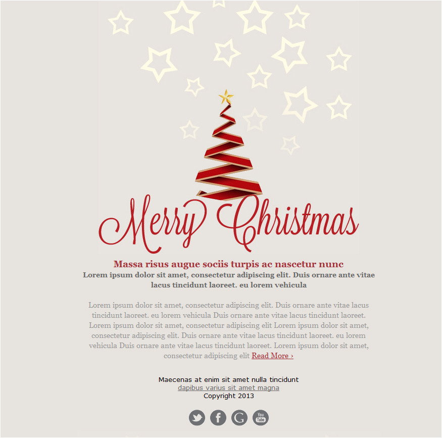 Christmas Email Template to Clients Envie Saudacoes De Natal Por Email