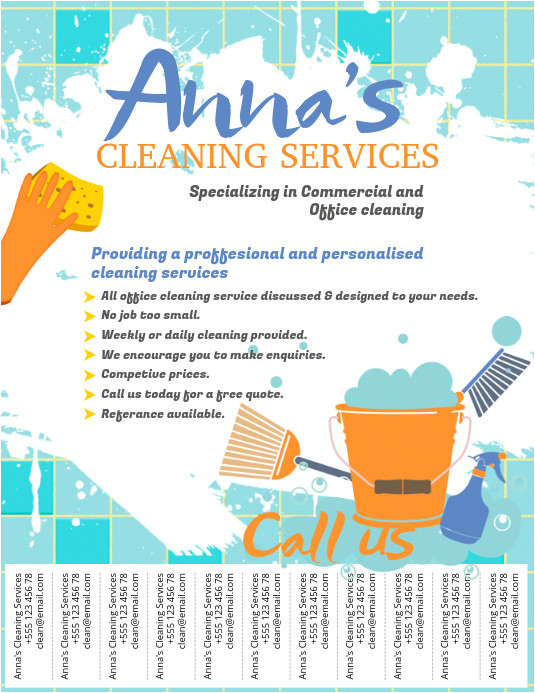 Cleaning Company Flyer Template Copy Of Cleaning Service Flyer Template Postermywall