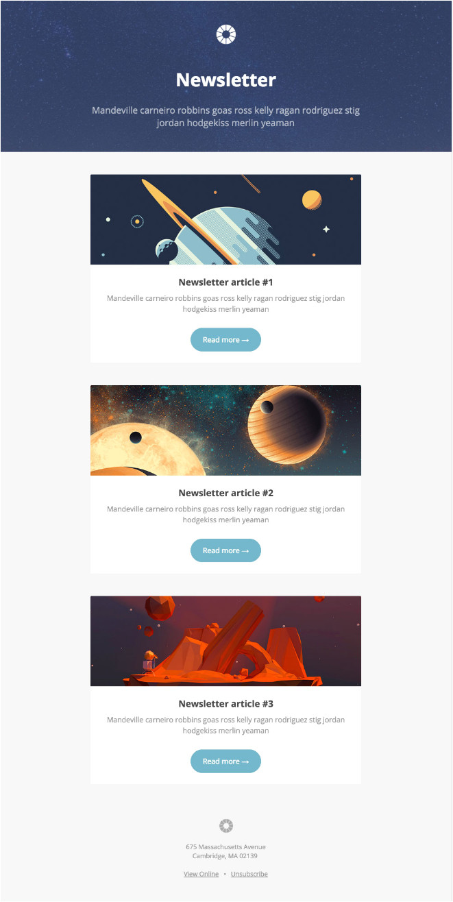 Create Email Marketing Templates Free 13 Of the Best Email Newsletter Templates and Resources to