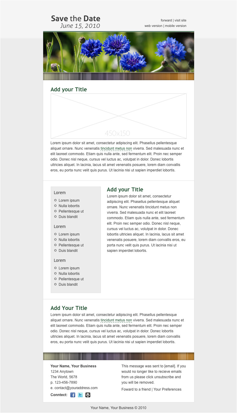 Dating Email Template Save the Date Email Template by Creekjumper themeforest