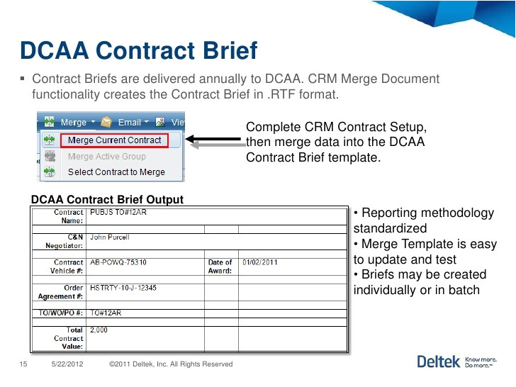 Dcaa Contract Brief Template Dcaa Contract Brief Template Templates Resume Examples