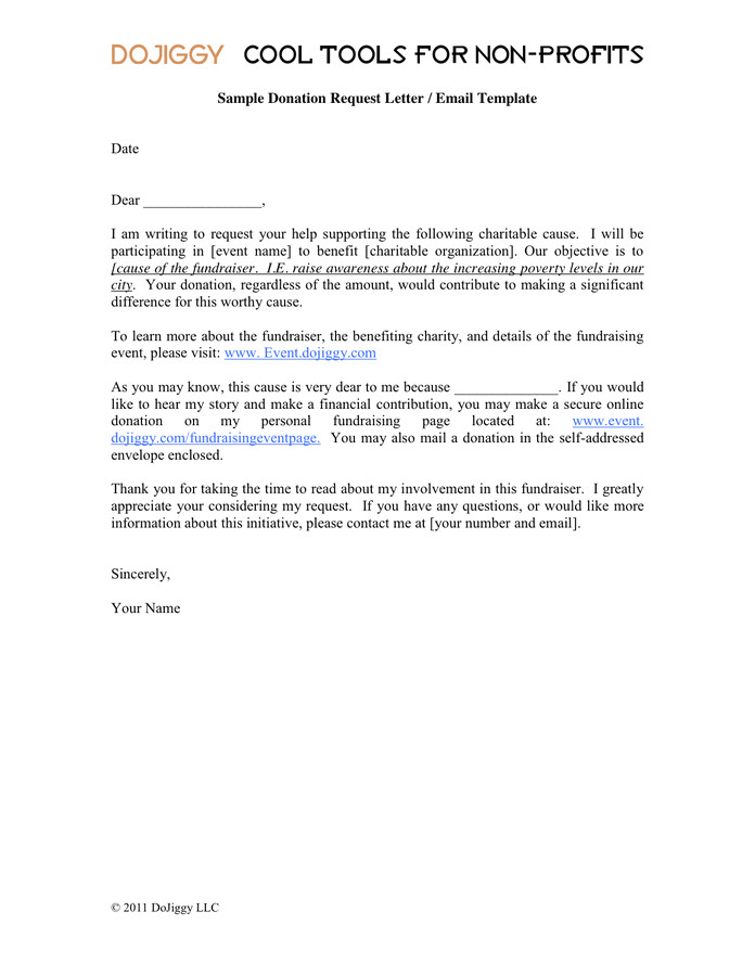 Email Template asking for Donations Donation Request Letter Email Template In Word and Pdf