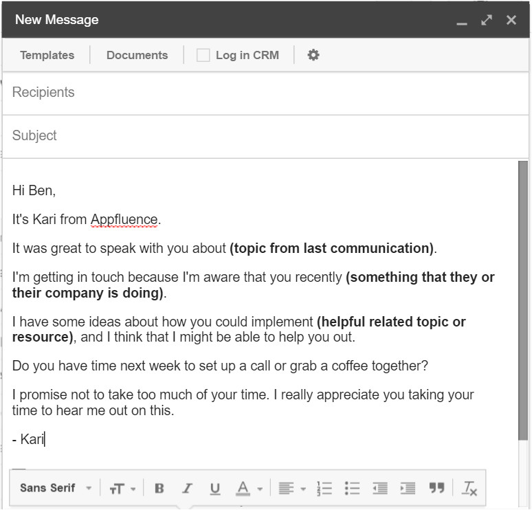 Email Template to Set Up Meeting Meeting Email Sample 5 Awesome Email Tips