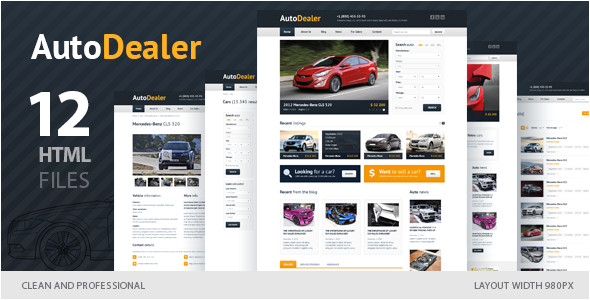 Email Templates for Car Dealerships Auto Dealer Car Dealer HTML Template by Winterjuice