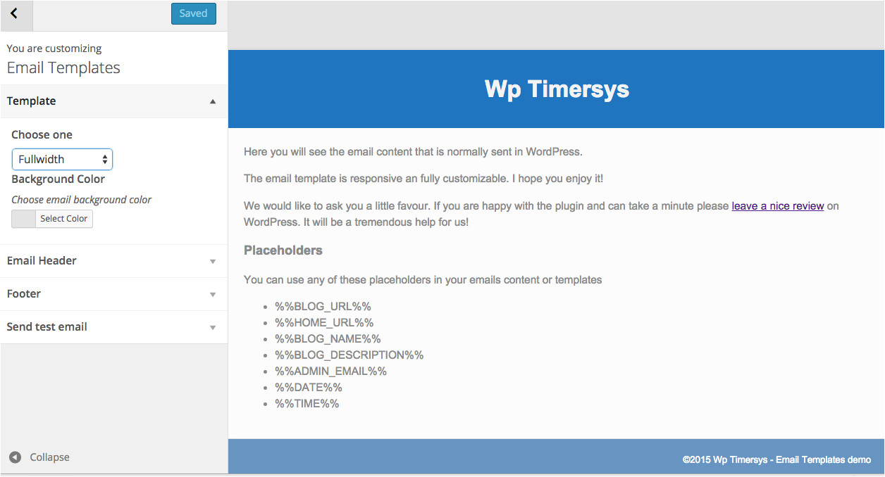 Email Templates for WordPress Email Templates WordPress Plugin WordPress org