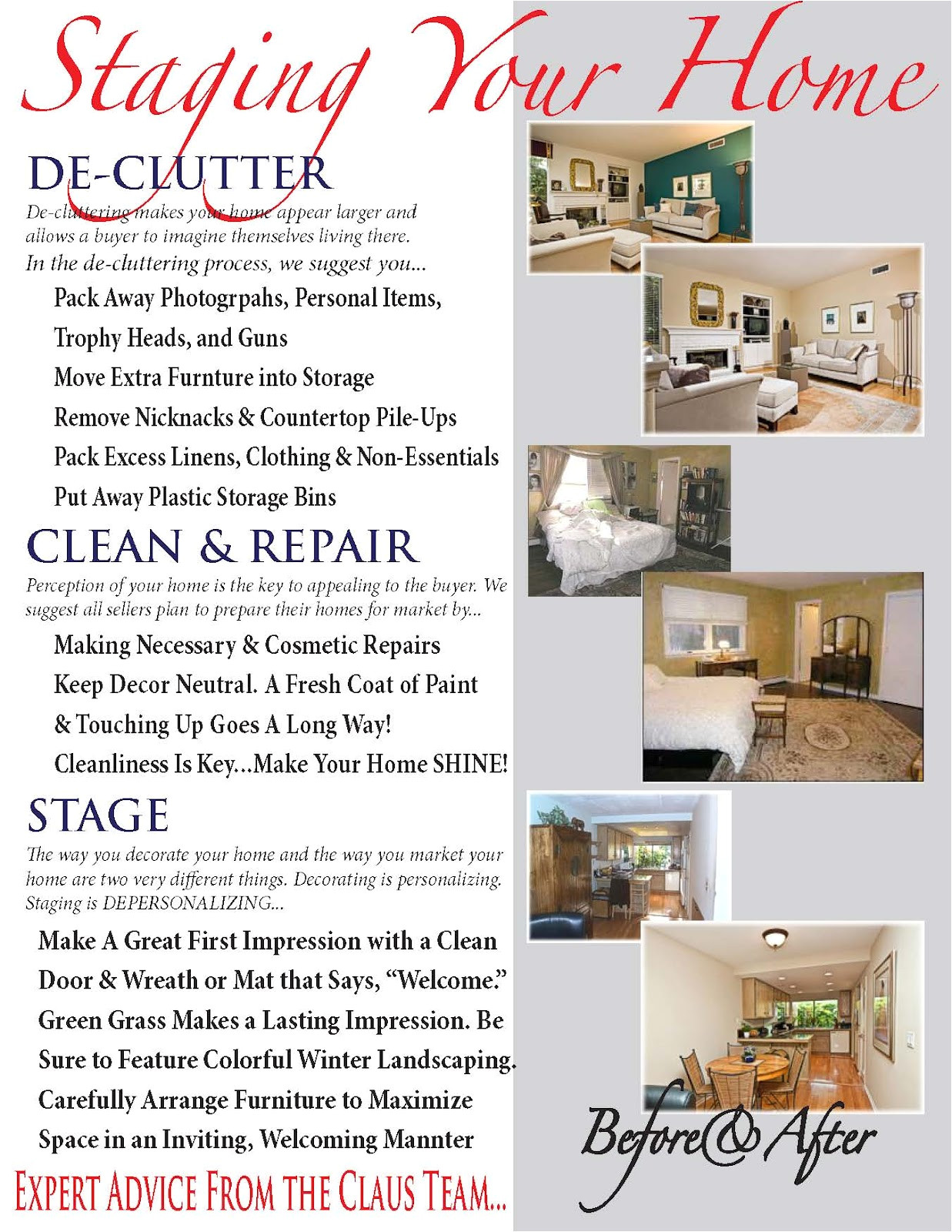 Home Staging Flyer Templates Re Location Matters Home Staging is A Vital Part Of