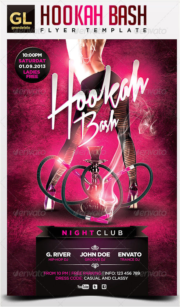 Hookah Flyer Template Free 25 Really Awesome Typography Flyer Psd Templates Web