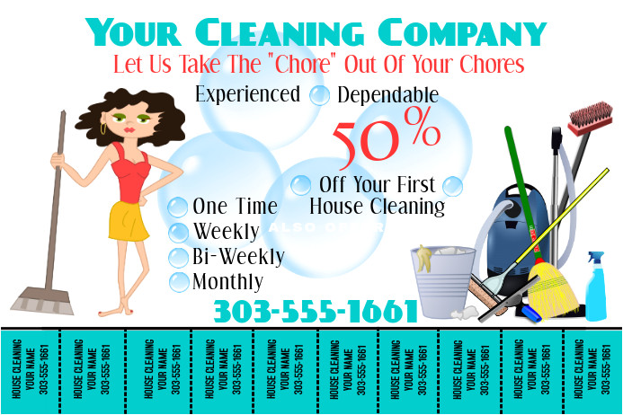 Housekeeping Flyers Templates Williamson ga us