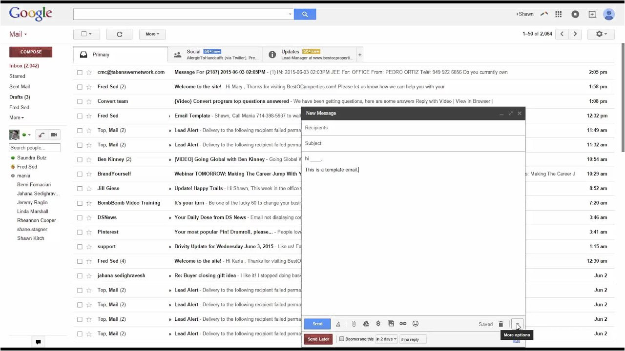 How To Make A Email Template In Gmail Williamson ga us