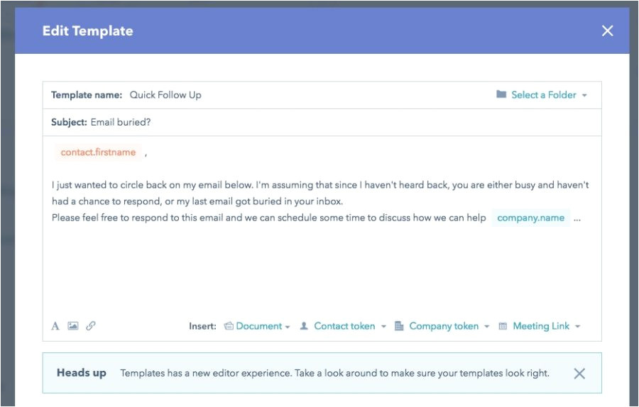 Hubspot Email Templates Free Save Time with these 5 Hubspot Sales tools