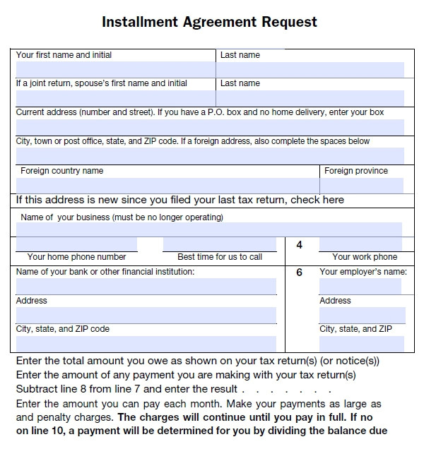 Installment Loan Contract Template Installment Agreement 5 Free Pdf Download