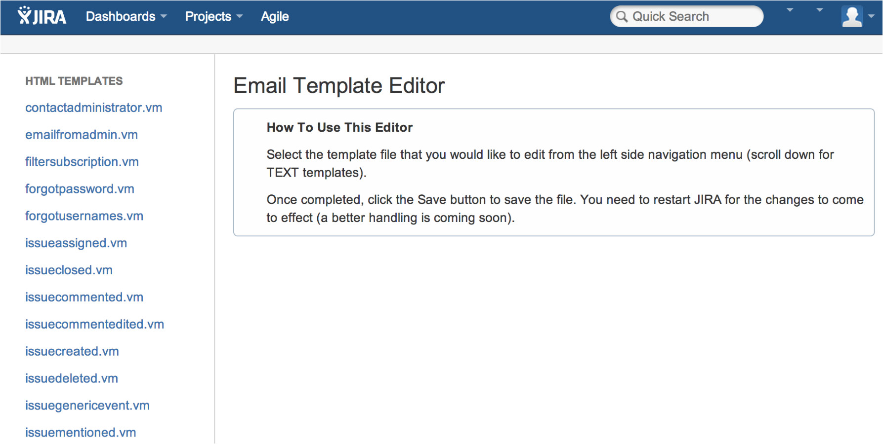 Jira Email Templates Outgoing Email Template Editor for Jira atlassian