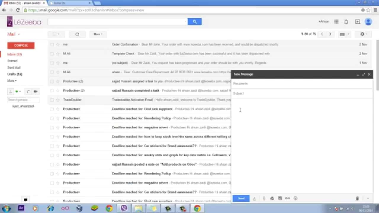 Make Email Template Gmail Create An Email Template In Gmail No HTML No Coding Youtube