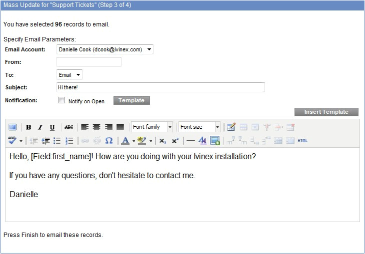 Mass Email Template How to Send A Mass Email Ivinex Training