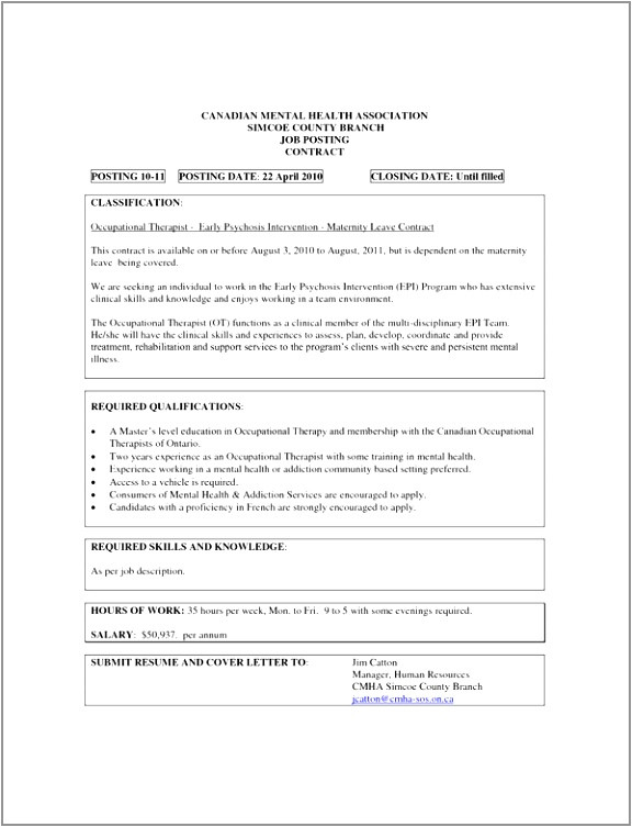 Maternity Leave Contract Template 9 Maternity Leave Contract Template Roryr Templatesz234