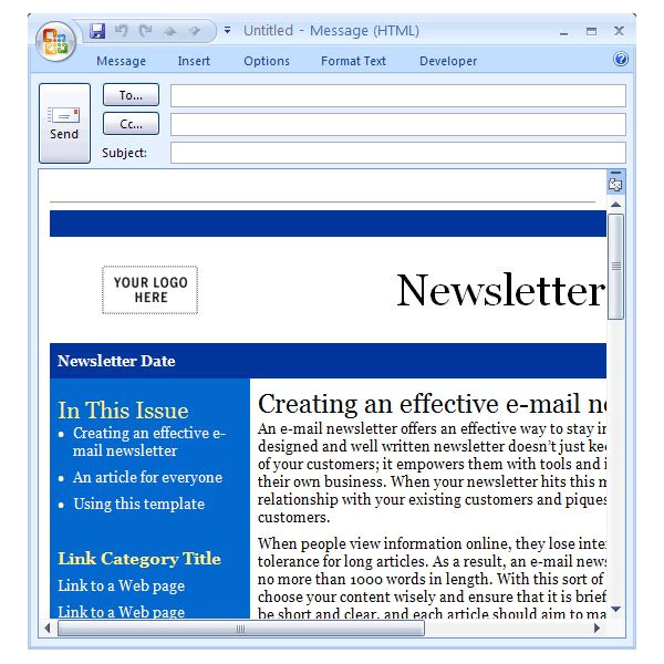 Microsoft Office Email Newsletter Templates Downloading the Best Free Artist Templates for Cool Office