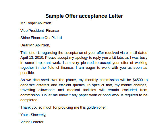 Offer examples. Contract письмо. Offer Letter. Offer and acceptance. Acceptance Letter Template.