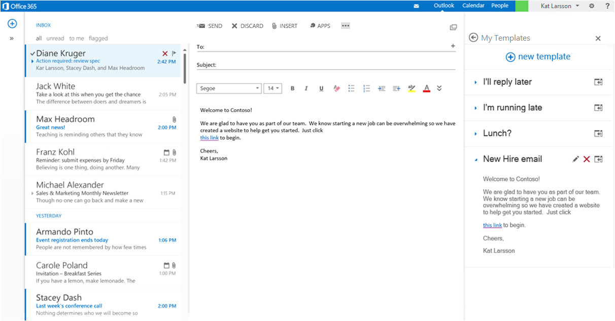 Office 365 Email Templates the Office 365 Platform New Opportunities for Developers