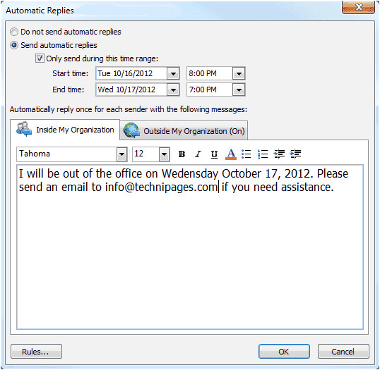 Ooo Email Template Williamson ga us