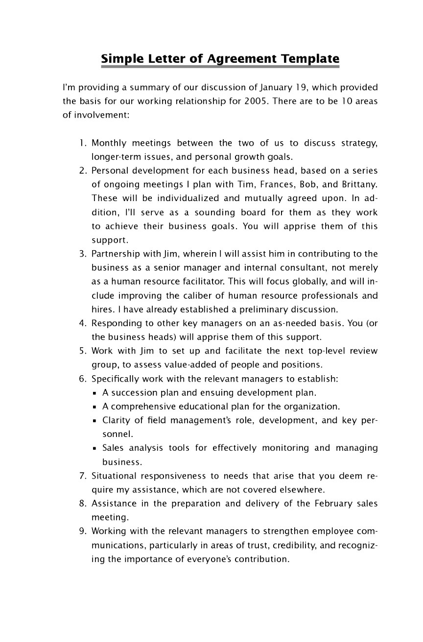 Personal Relationship Contract Template 6 Personal Relationship Contract Template oraer