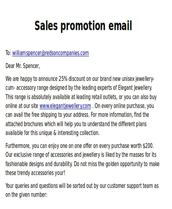 Promotional Email Template Samples 9 Promotional Email Templates Free Psd Eps Ai format