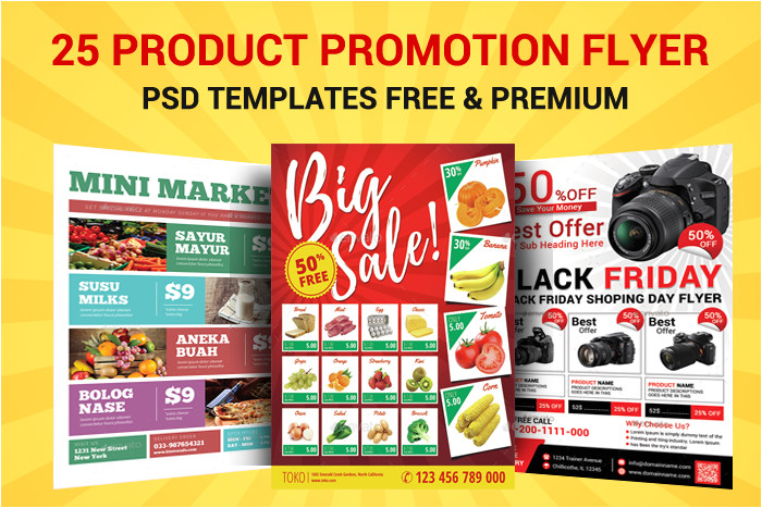 Promotional Flyers Template Free 25 Product Promotion Flyer Psd Templates Free Premium