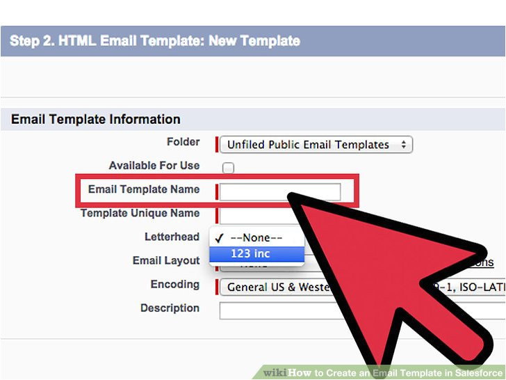 Query Email Template Salesforce How to Create An Email Template In Salesforce 12 Steps