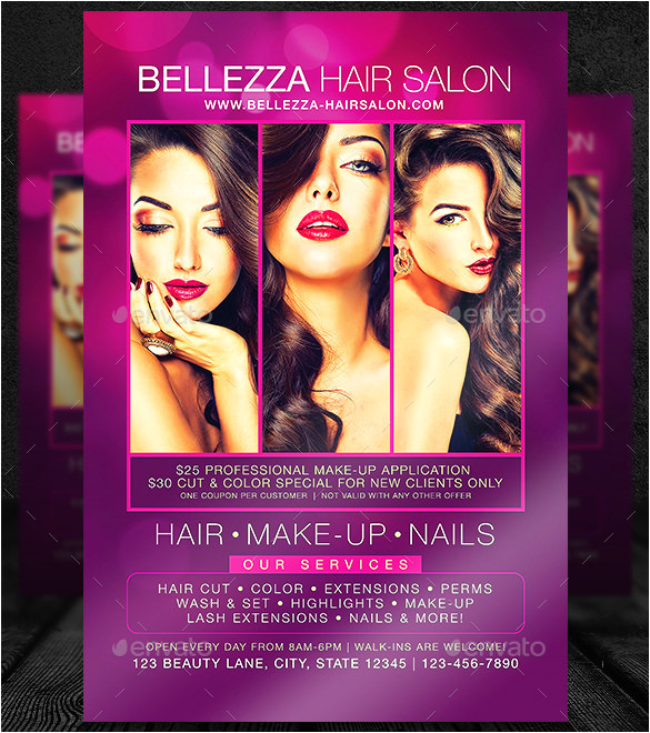 Salon Flyer Templates 78 Beauty Salon Flyer Templates Psd Eps Ai